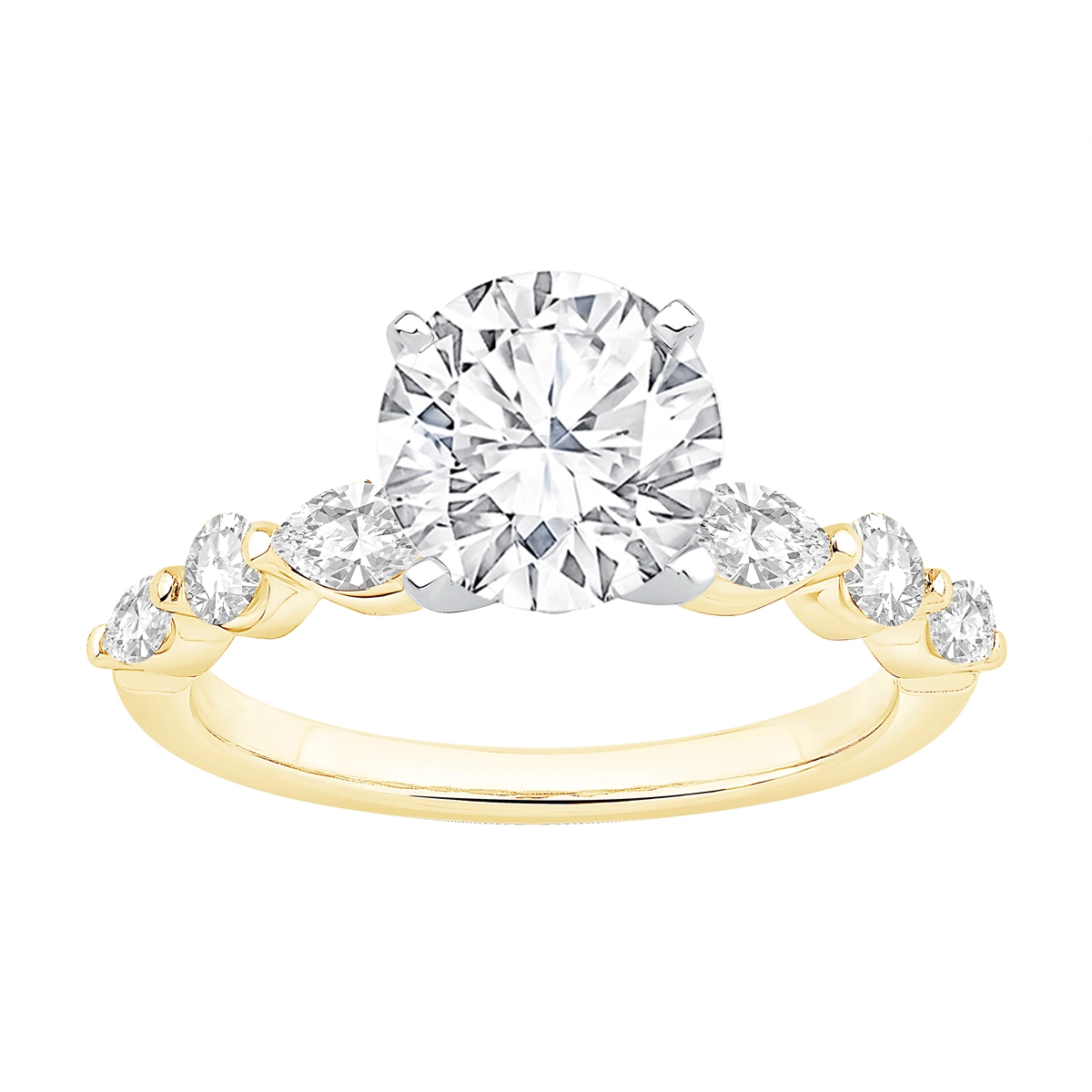 Engagement Collections Engagement Rings in Mixed Metals containing Diamond 447896
