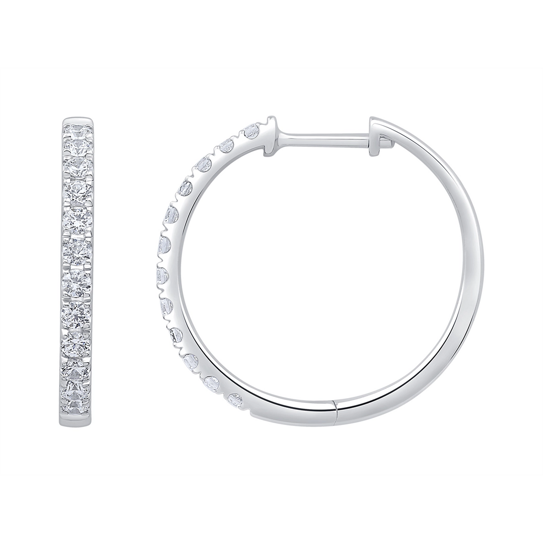 Earrings Earrings in White Gold containing Diamond 447897