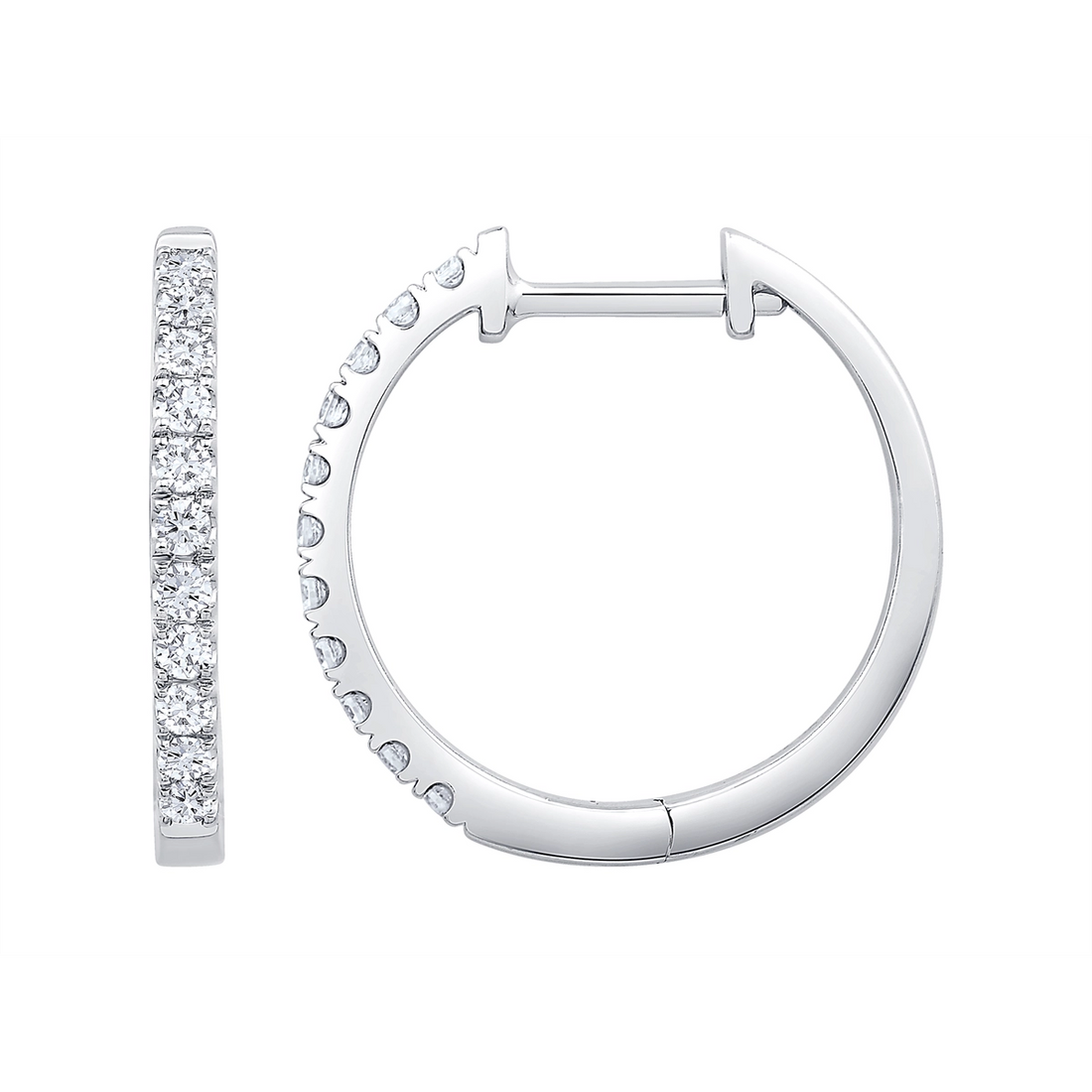 Earrings Earrings in White Gold containing Diamond 447899