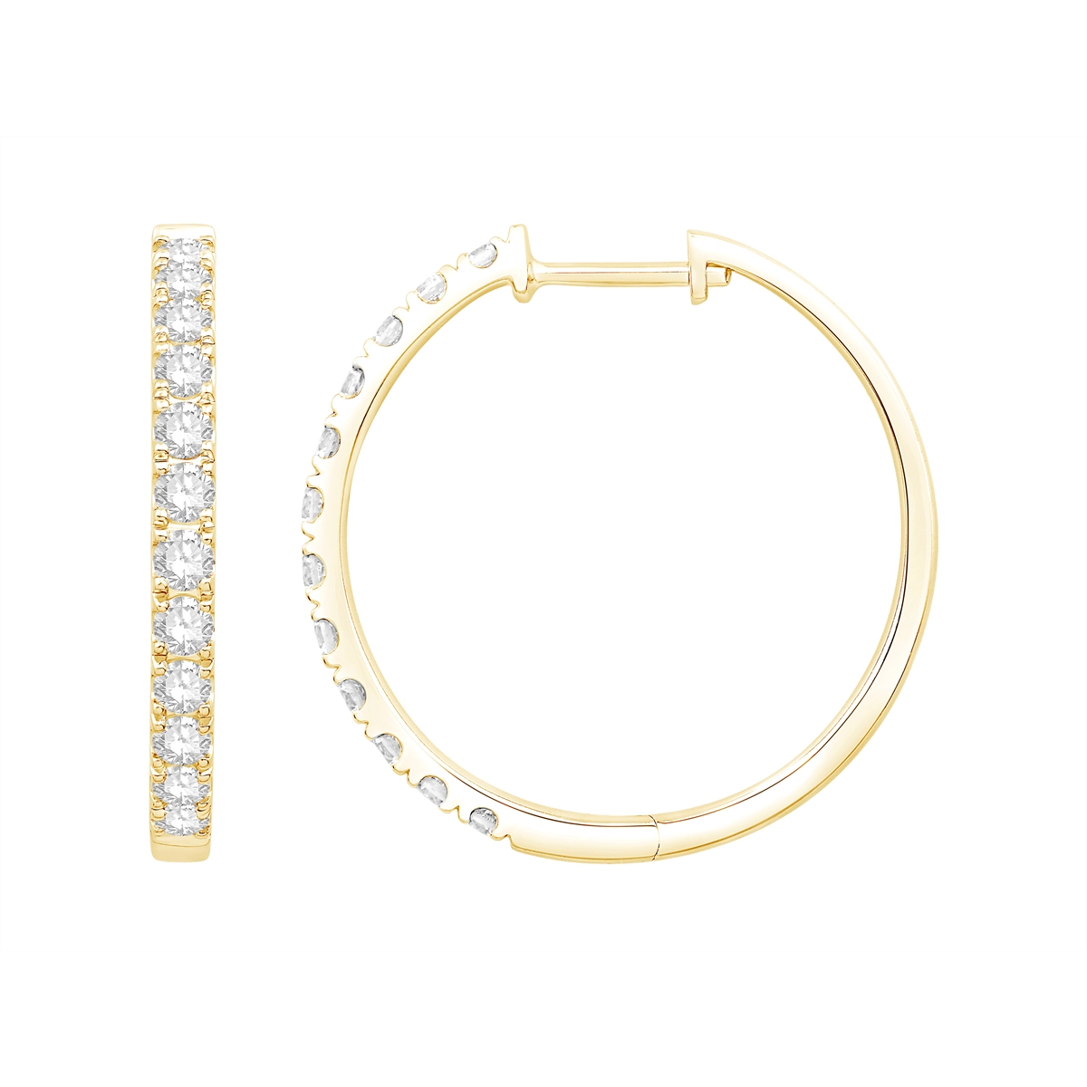 Earrings Earrings in Yellow Gold containing Diamond 447902