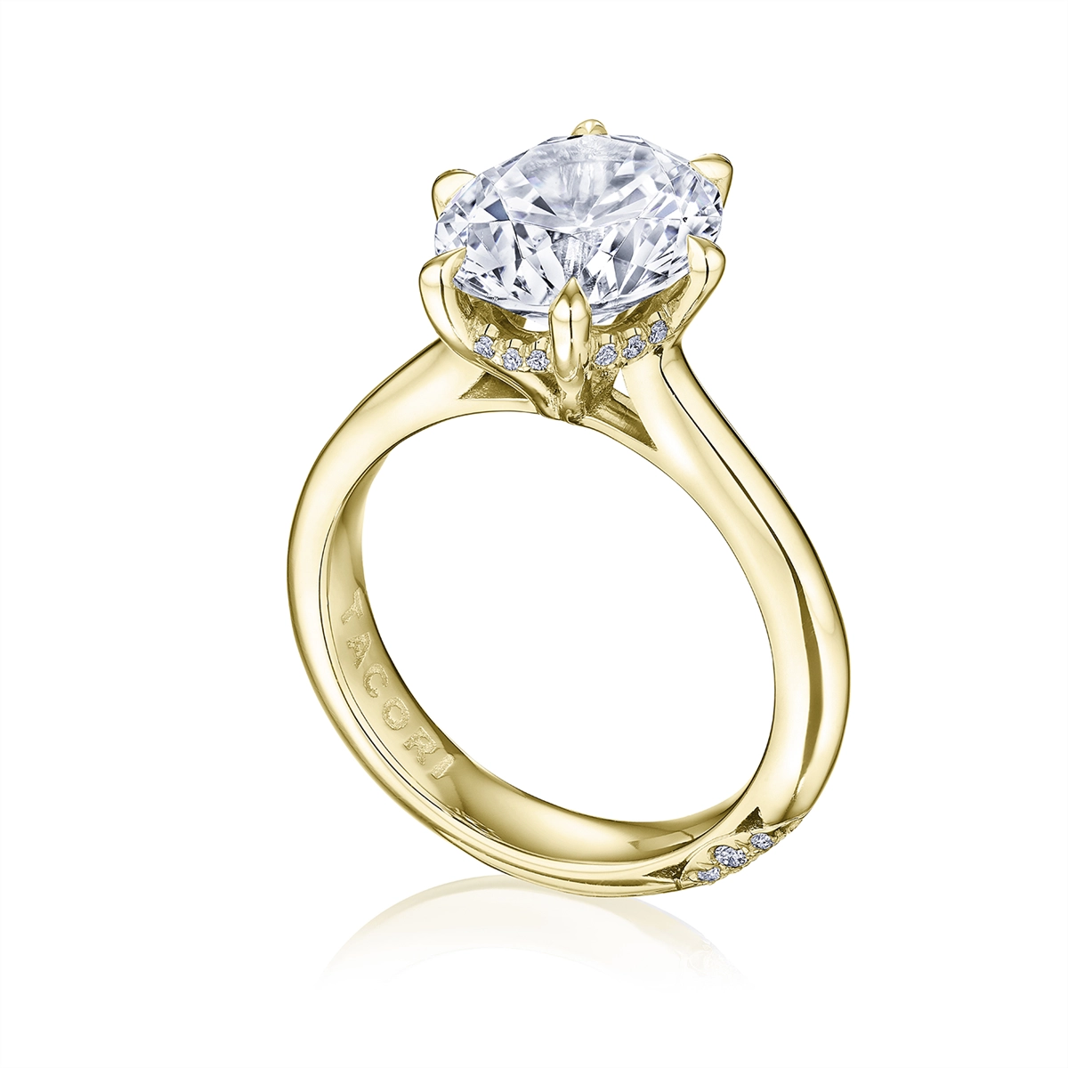 Tacori Engagement Rings in Yellow Gold containing Diamond 448065