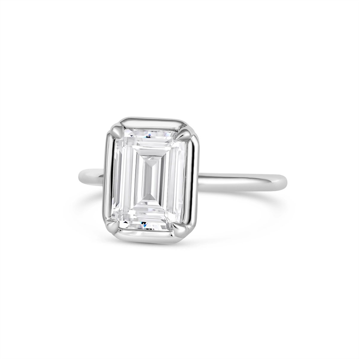 Tacori Engagement Rings in White Gold containing Diamond 404 1.7 EC 9.5X7 W