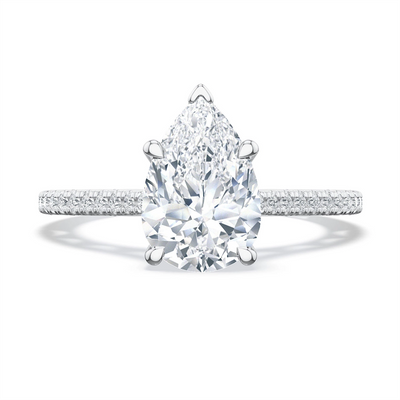 Tacori Engagement Rings in Platinum/Palladium containing Diamond 2721 2.2 PS 13.5X8.5
