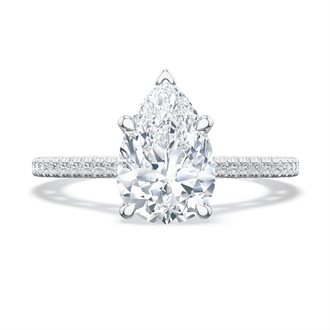 Tacori Engagement Rings in Platinum/Palladium containing Diamond 2721 2.2 PS 13.5X8.5