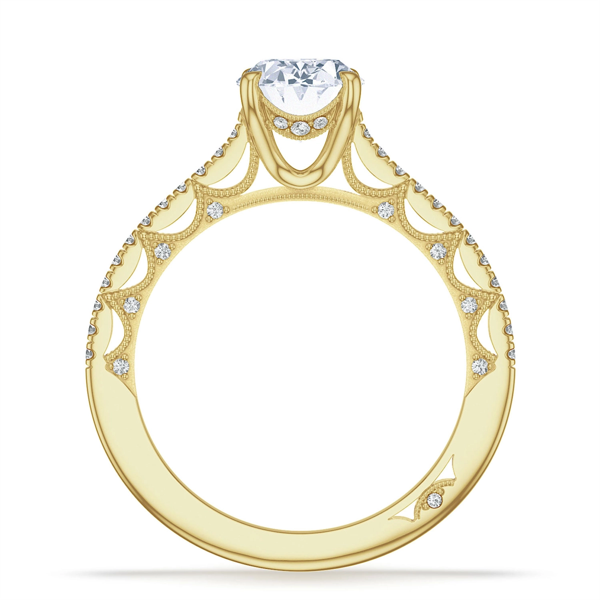Tacori Engagement Rings in Yellow Gold containing Diamond 448070