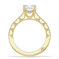 Tacori Engagement Rings in Yellow Gold containing Diamond 2721 2.2 EC 9.5X7 Y