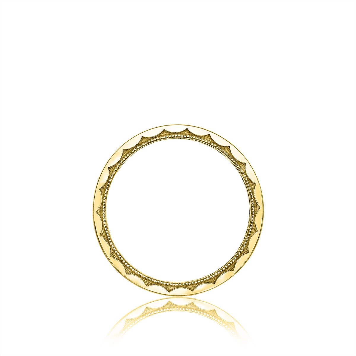 Tacori Wedding Rings in Yellow Gold 448108