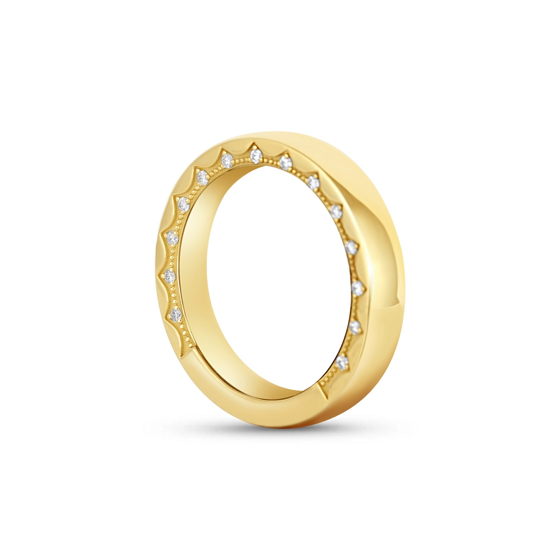 Tacori Wedding Rings in Yellow Gold containing Diamond 448110