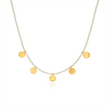 Anna Beck Necklaces in Mixed Metals containing Pearl NK10631-GPL