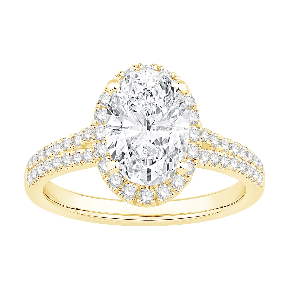Engagement Collections Engagement Rings in Yellow Gold containing Diamond 448227