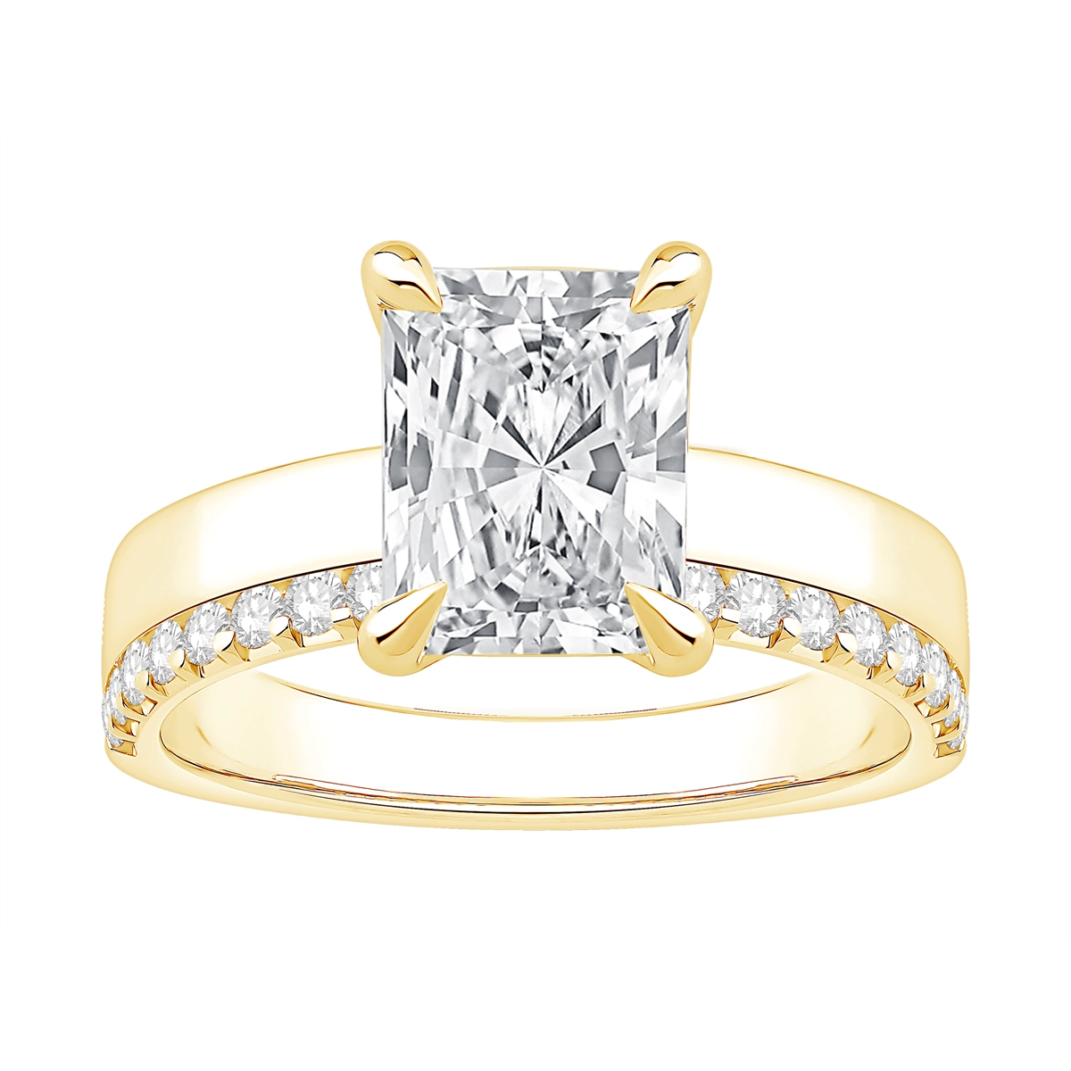 Engagement Collections Engagement Rings in Yellow Gold containing Diamond 448229