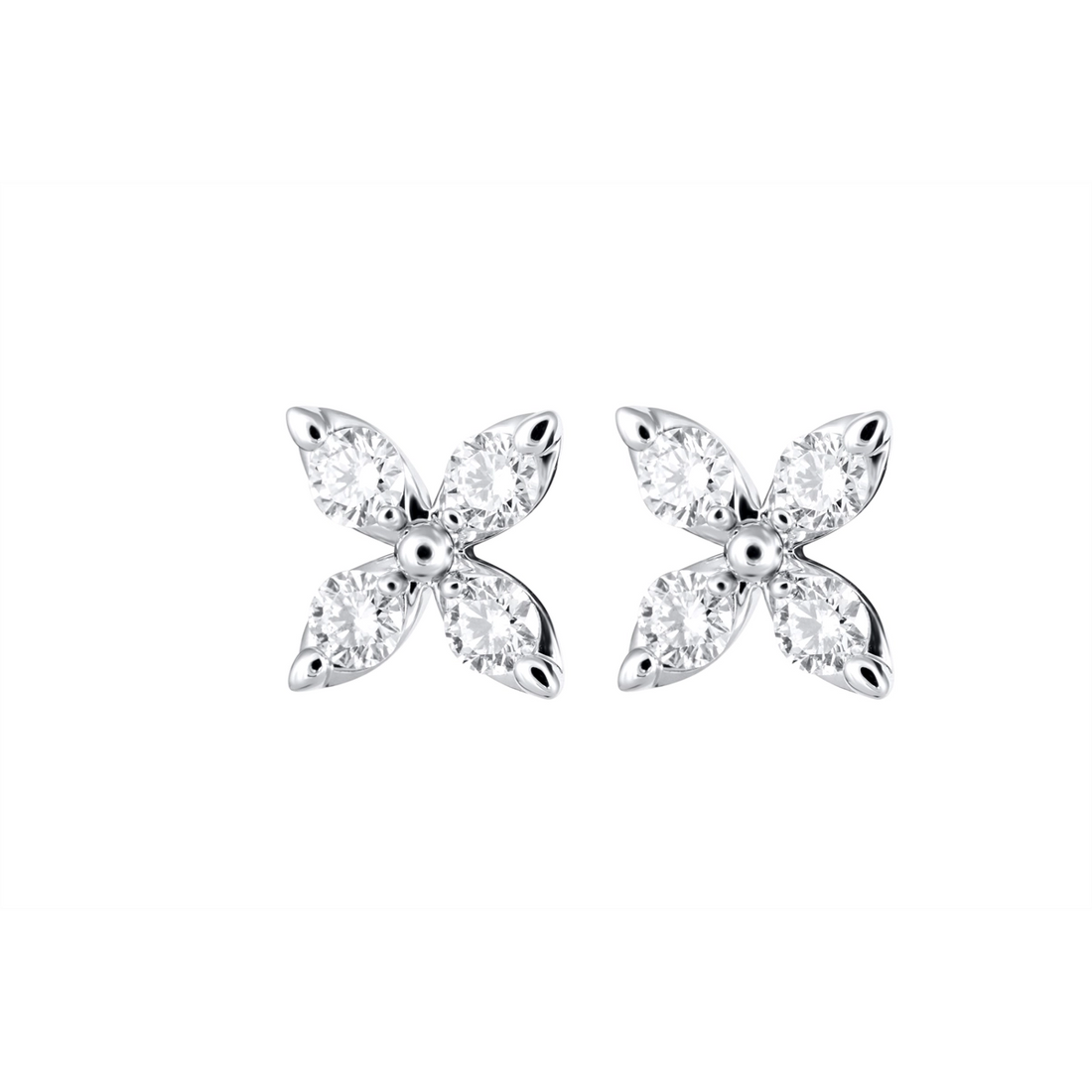 Earrings Earrings in White Gold containing Diamond 448238