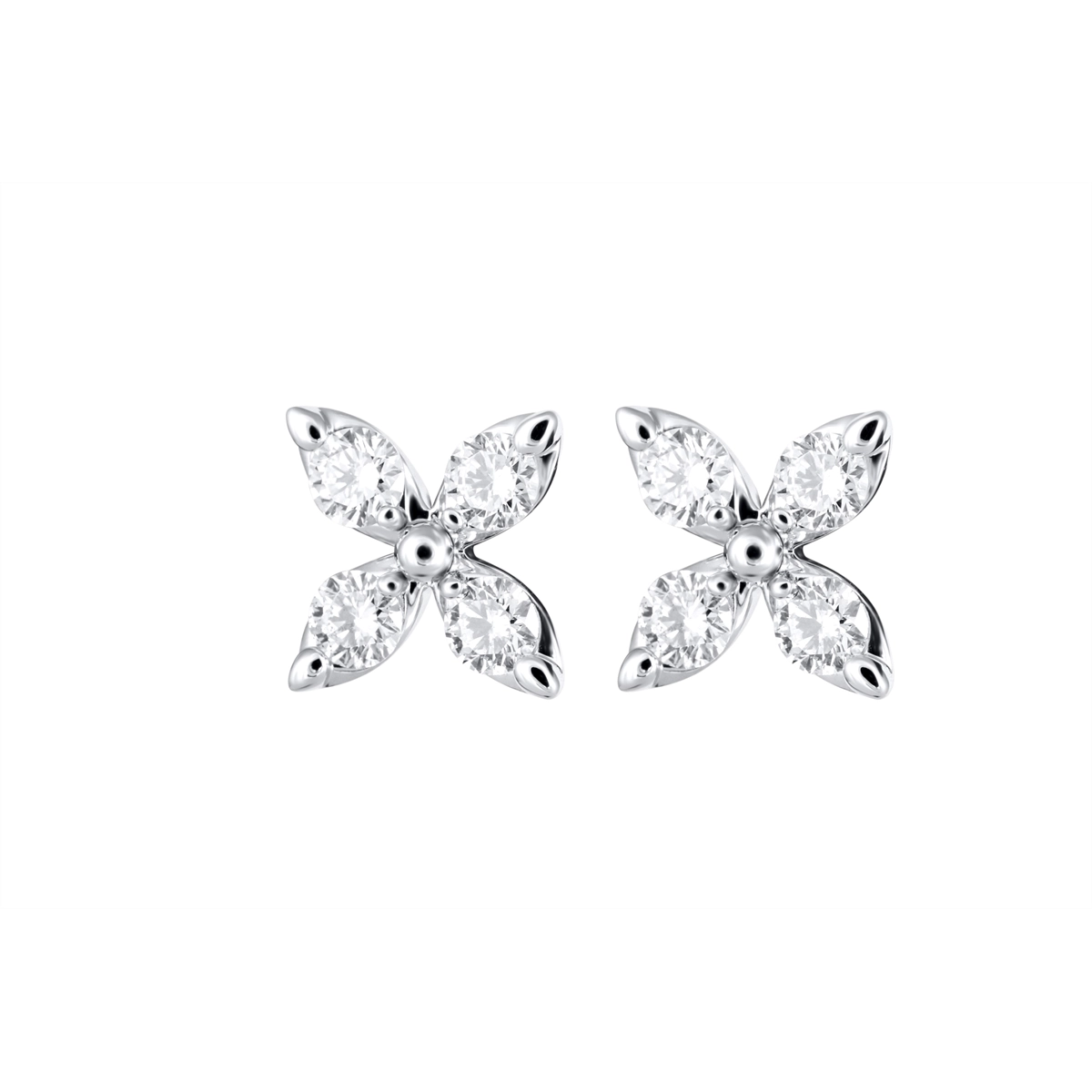 Earrings Earrings in White Gold containing Diamond 448238