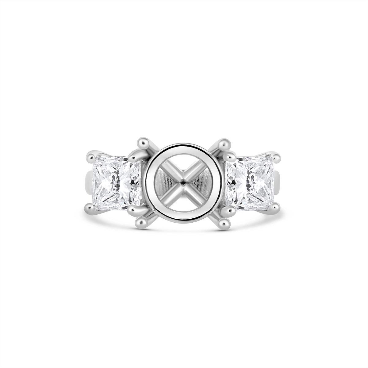 Engagement Collections Engagement Rings in Platinum/Palladium containing Diamond 448419
