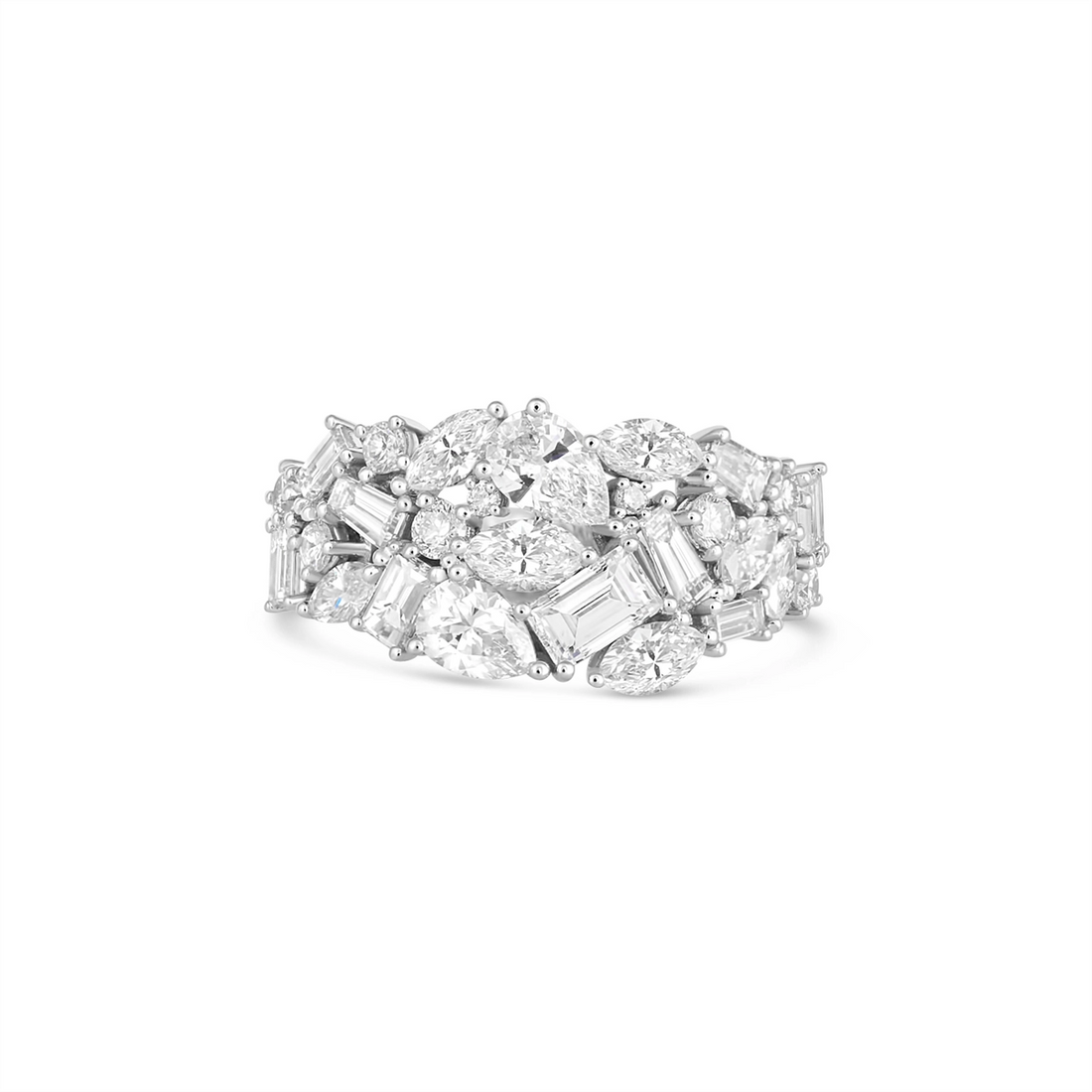 Wedding Bands Rings in White Gold containing Diamond R025600-W