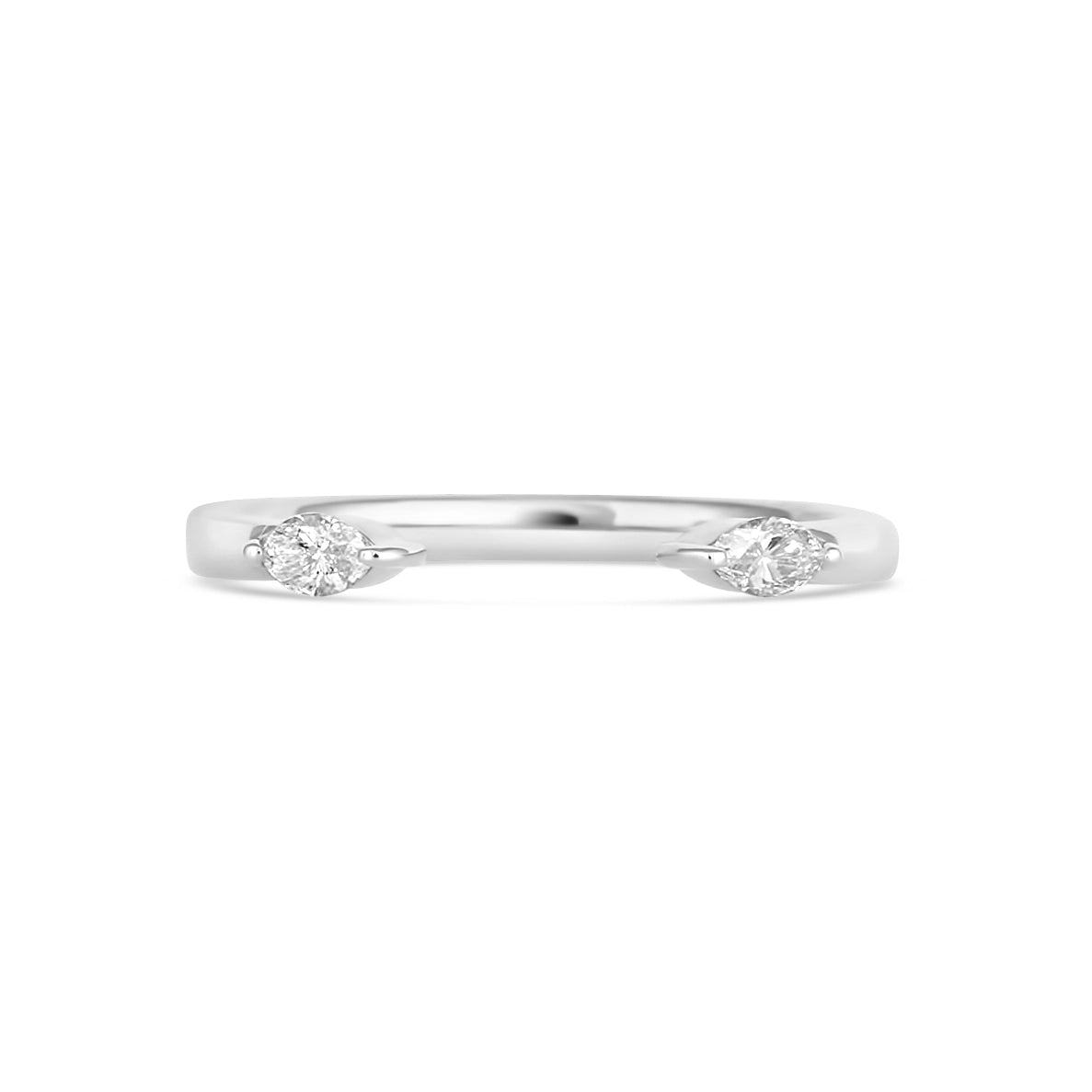 Wedding Bands Wedding Rings in White Gold containing Diamond 448622