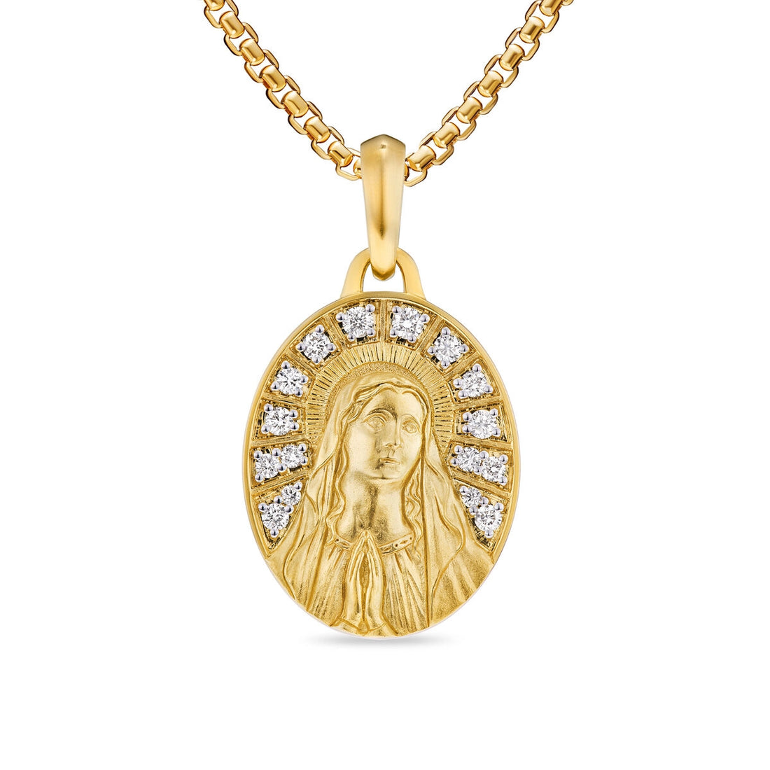 David Yurman Pendants in Yellow Gold containing Diamond D35067M88ADI