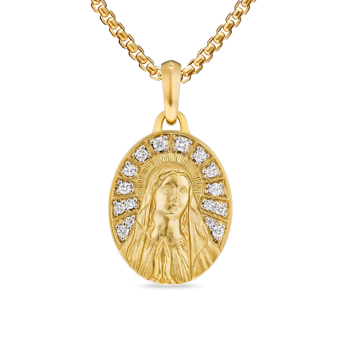 David Yurman Pendants in Yellow Gold containing Diamond D35067M88ADI