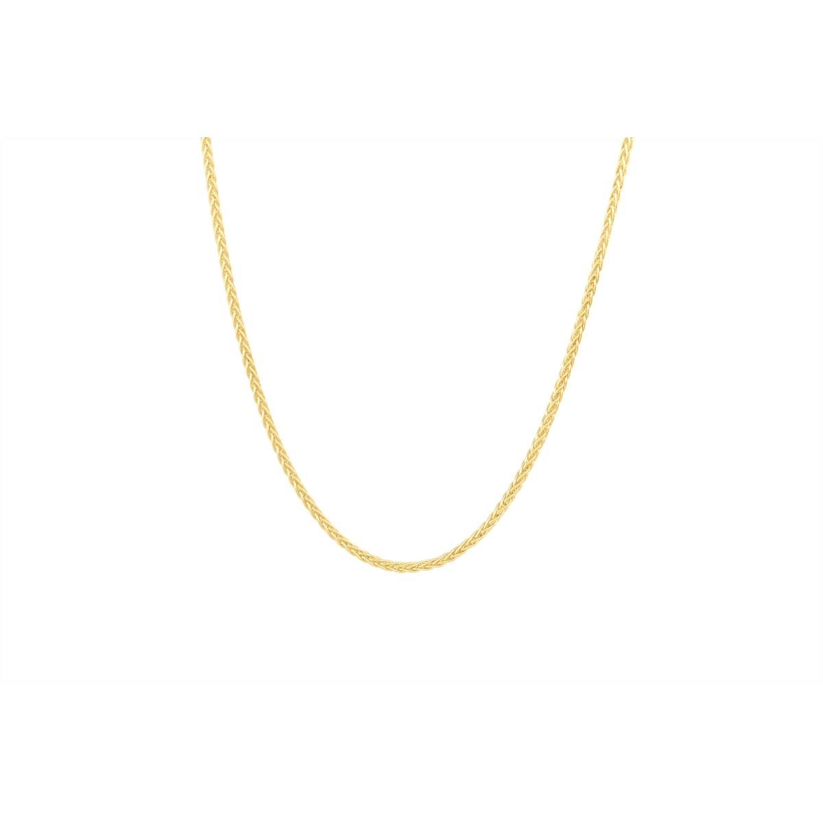 Necklaces Jewelry in Yellow Gold WHEAT-1MM-Y-16