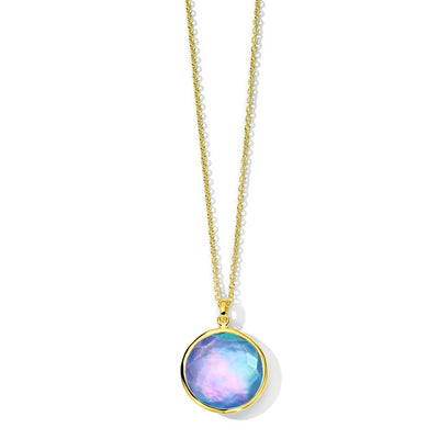 Ippolita Necklaces in Yellow Gold containing Mother of pearl, Lapis, Quartz, Other, Multi-gemstone GN197TFCQMOPLP