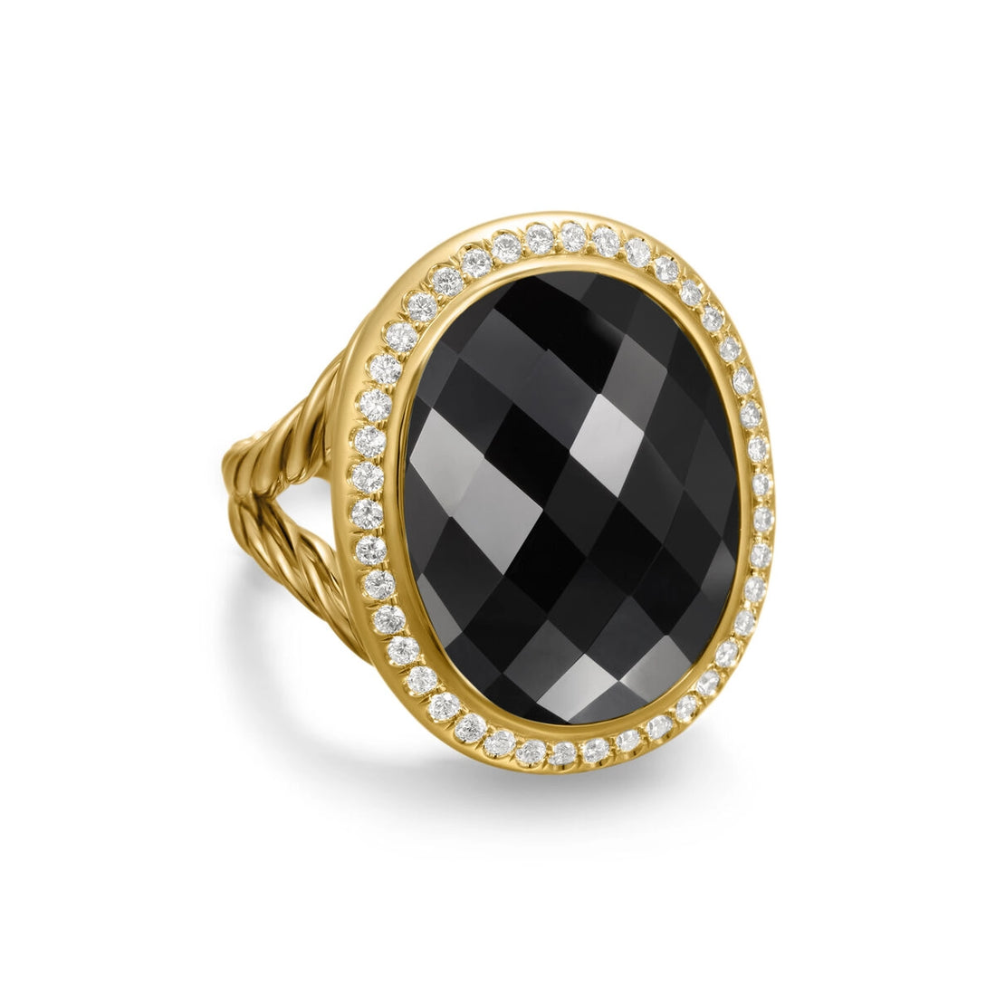 David Yurman Rings in Yellow Gold containing Black onyx, Multi-gemstone, Diamond R18172D88ABODI7