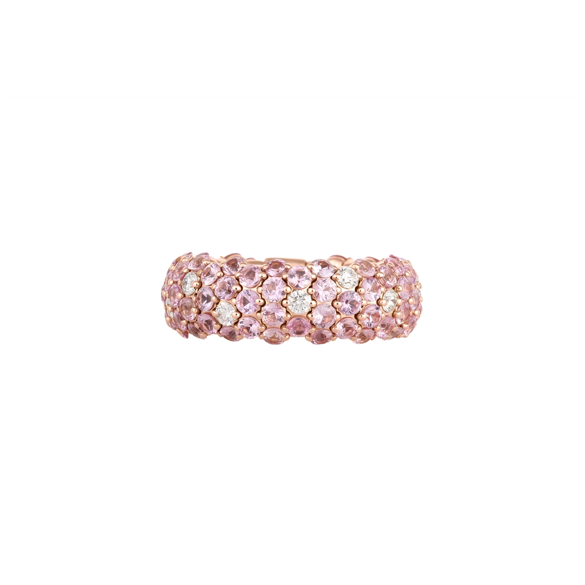 Zydo Rings in Rose Gold containing Multi-gemstone, Diamond, Sapphire PU20DBPSRG