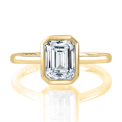A. Jaffe Engagement Rings in Yellow Gold containing Diamond MECEC3006L/200B-Y