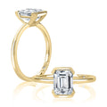 A. Jaffe Engagement Rings in Yellow Gold containing Diamond MECEC2953L/200B-Y