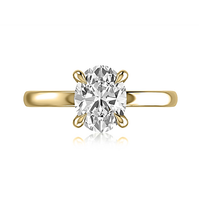 A. Jaffe Engagement Rings in Yellow Gold containing Diamond MECOV2910L/200-Y