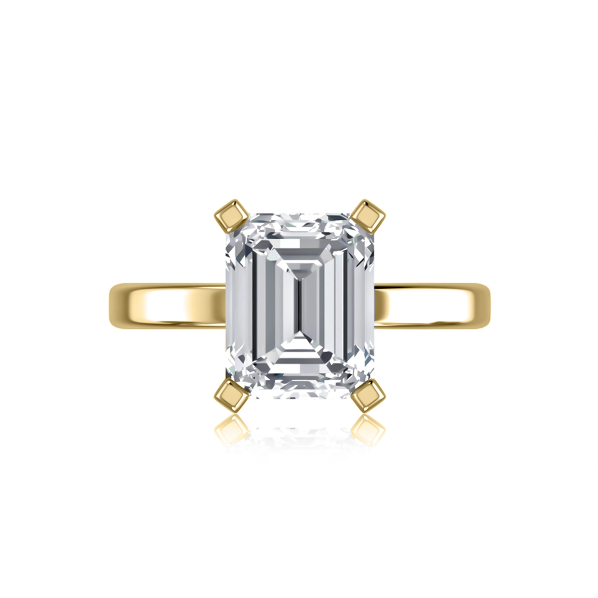 A. Jaffe Engagement Rings in Yellow Gold containing Diamond MECEC2910L/200-Y