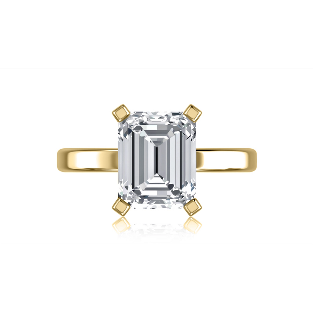 A. Jaffe Engagement Rings in Yellow Gold containing Diamond MECEC2910L/251-Y