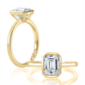 A. Jaffe Engagement Rings in Yellow Gold containing Diamond MECEC3006L/150-Y