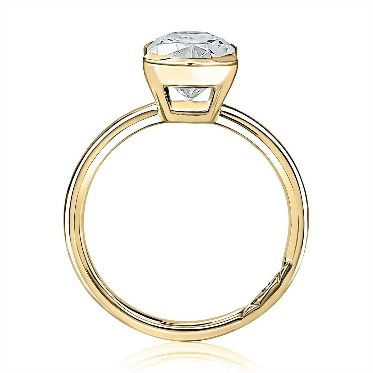 A. Jaffe Engagement Rings in Yellow Gold containing Diamond MECOV2953L/300-Y