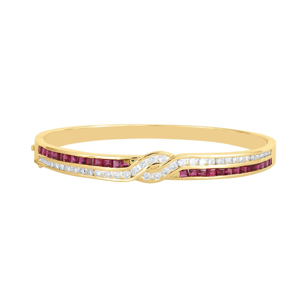 Bracelets Bracelets in Yellow Gold containing Multi-gemstone, Diamond, Ruby ESTATE2025010215