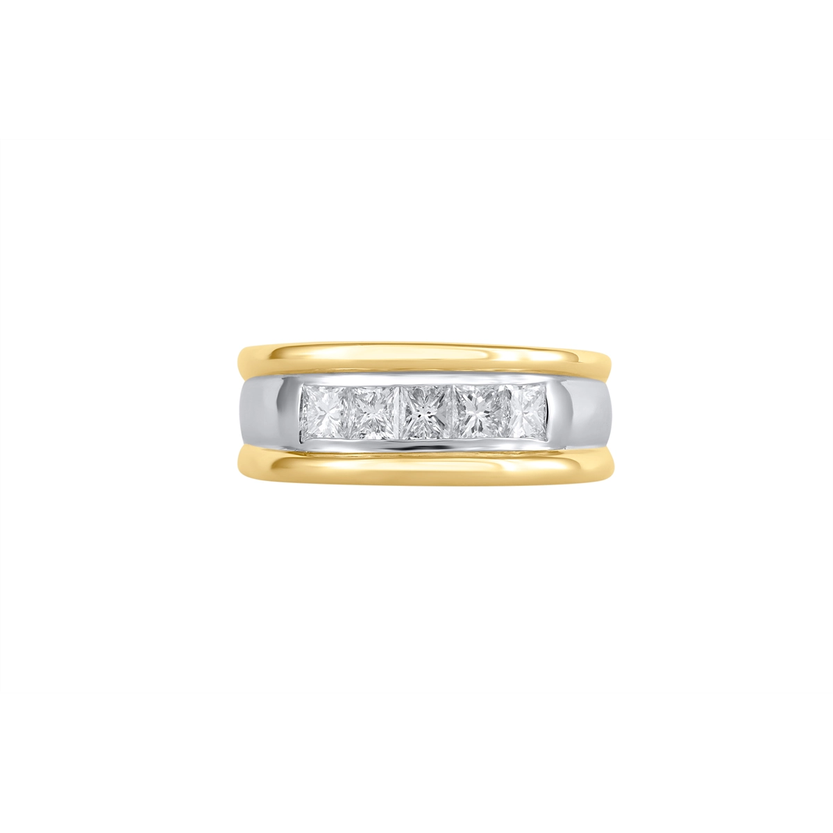 Mens Bands Estate Jewelry in Yellow Gold ESTATE2025010216