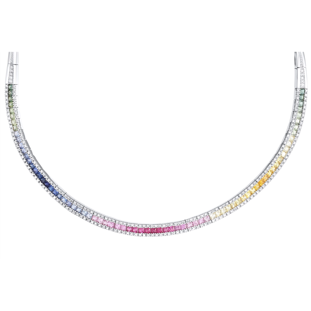Necklaces Estate Jewelry in White Gold 449033