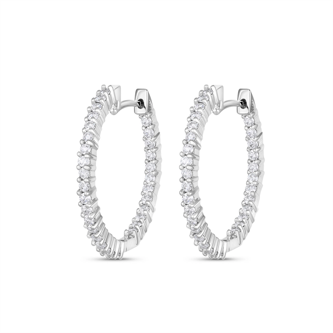 Earrings Earrings in White Gold containing Diamond 449164