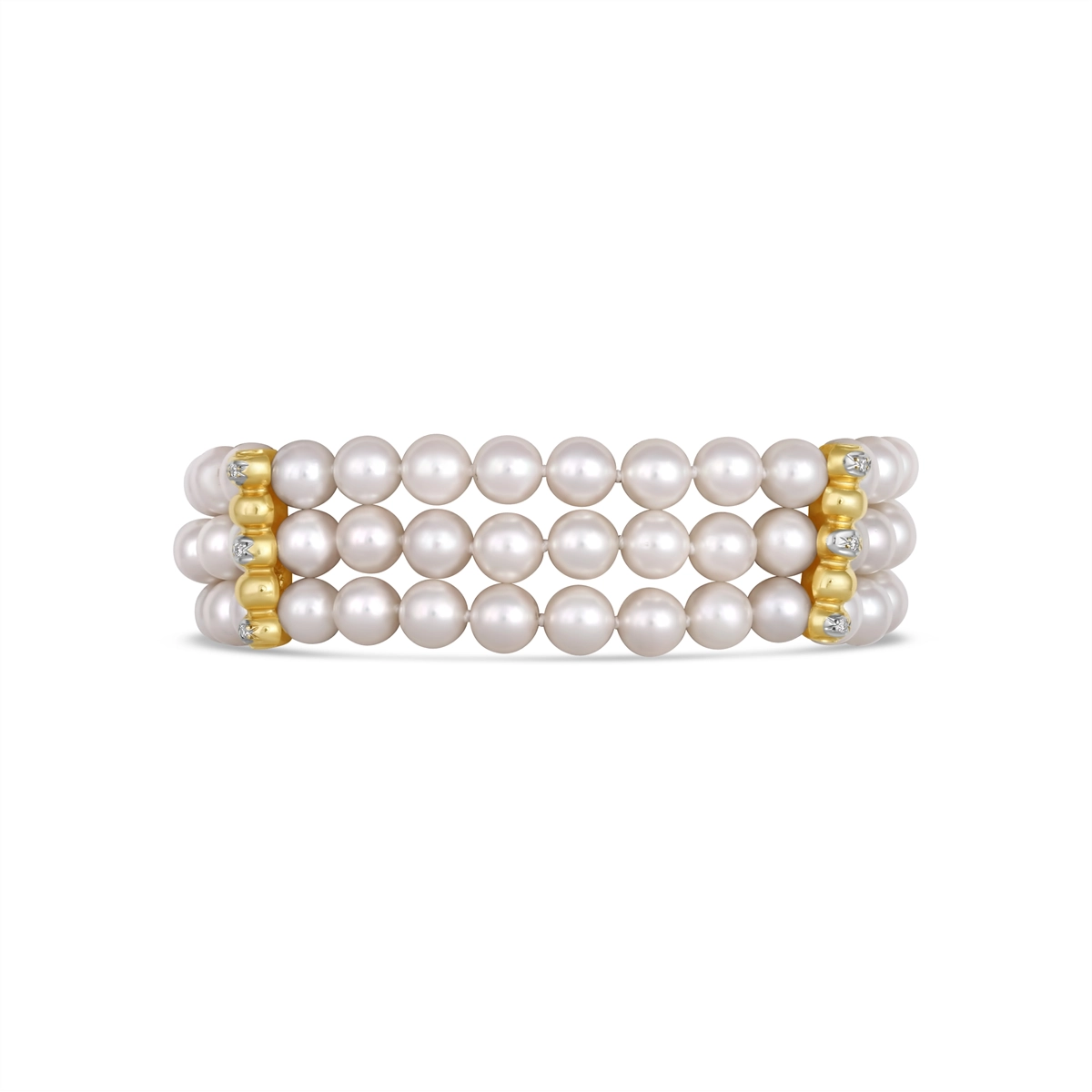 Bracelets Bracelets in Yellow Gold containing Multi-gemstone, Diamond, Pearl 449167