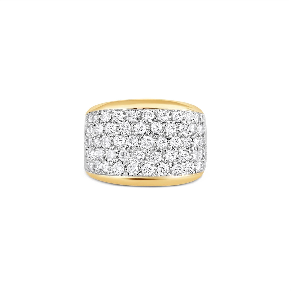 Rings Rings in Mixed Metals containing Diamond ESTATE2025010913