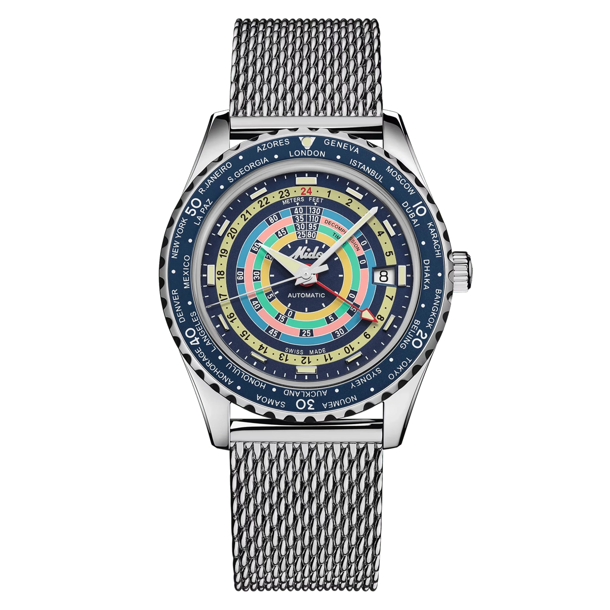 Mido watch in Alternative Metals M0268291704100