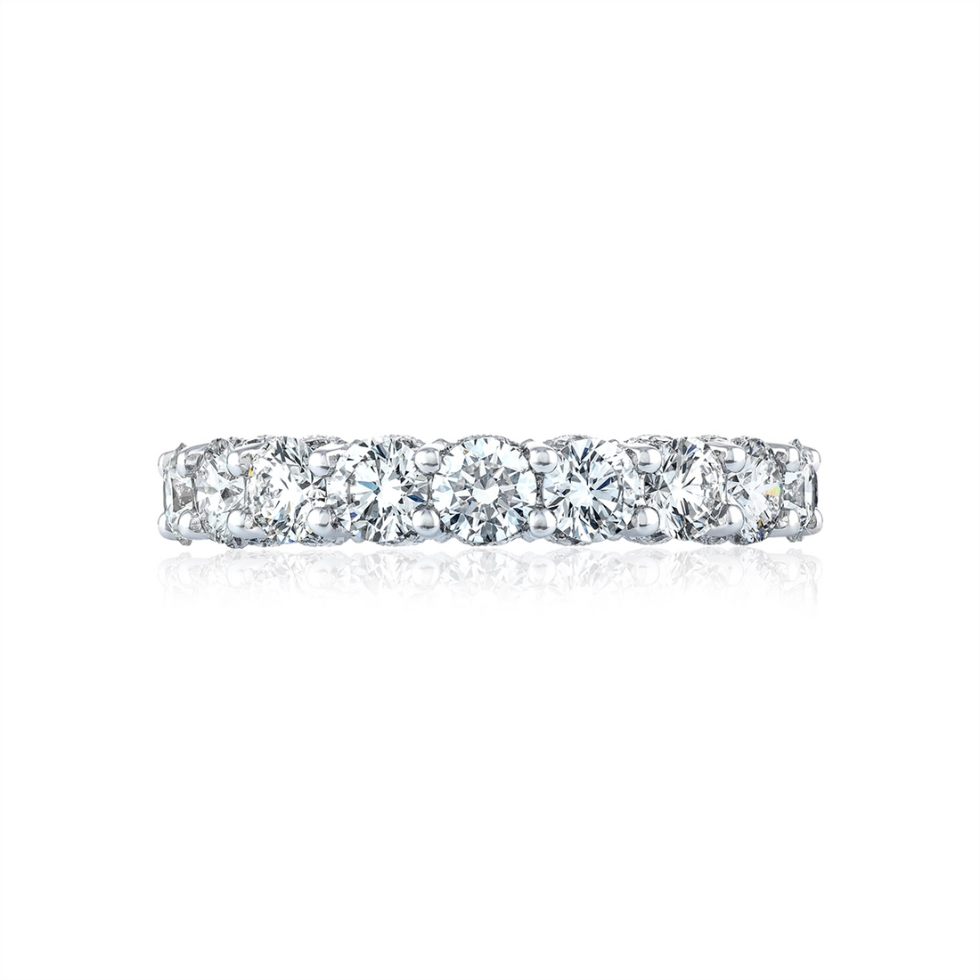 Tacori Wedding Rings in Platinum/Palladium containing Diamond 449366