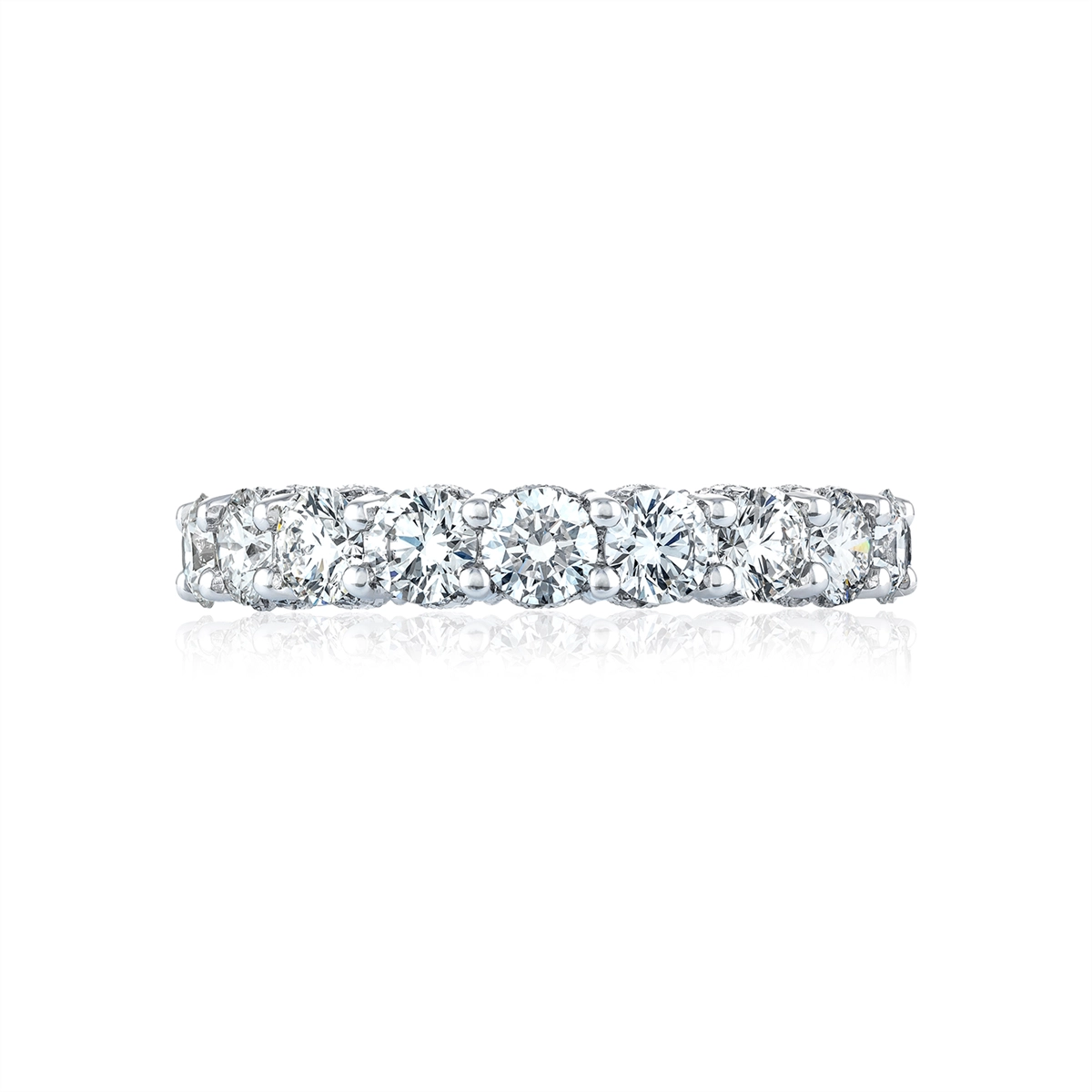 Tacori Wedding Rings in Platinum/Palladium containing Diamond 449366