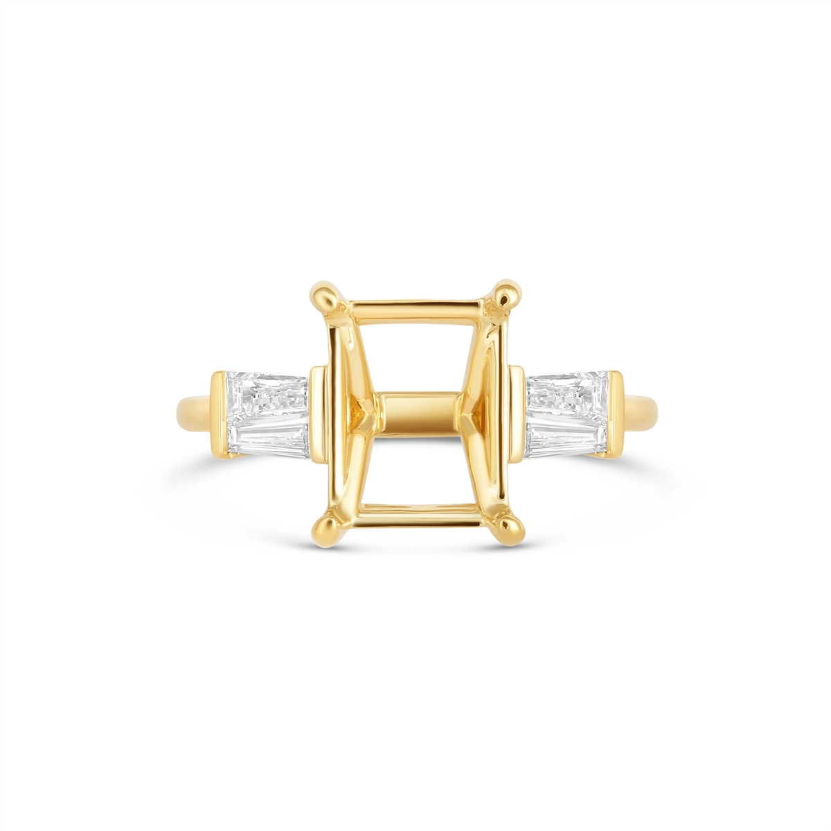 Engagement Collections Engagement Rings in Yellow Gold containing Diamond R025754-EM-3CT-Y