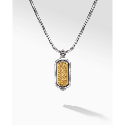 Konstantino Pendants in Mixed Metals MEMK5267-300