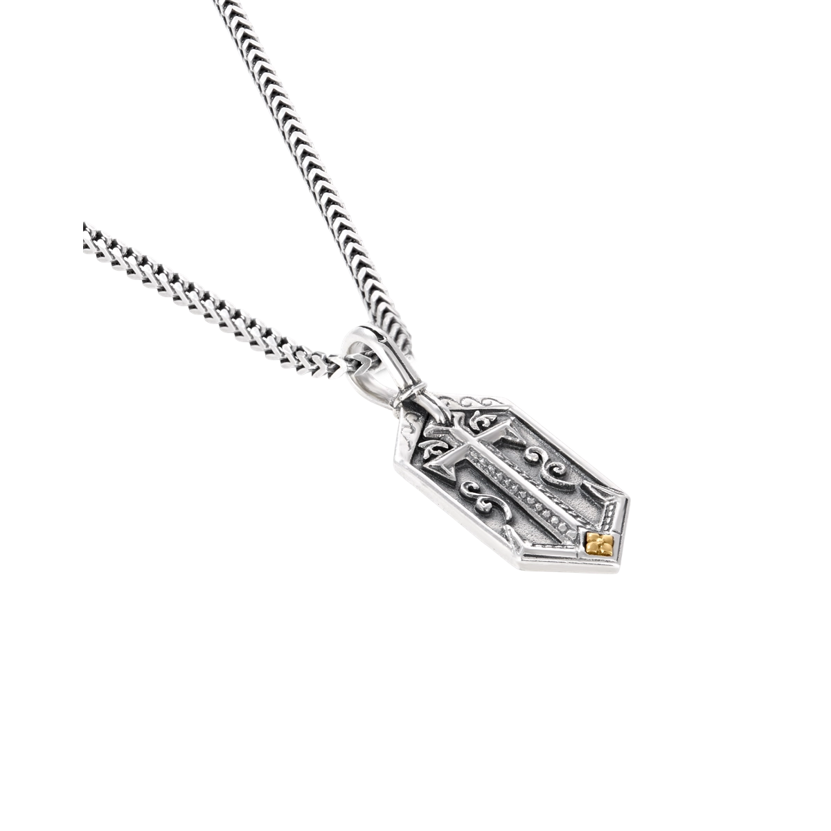 Konstantino Pendants in Mixed Metals MEKJ802-130