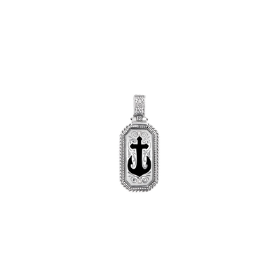 Konstantino Pendants in Silver containing Black onyx MEKJ804-131-120