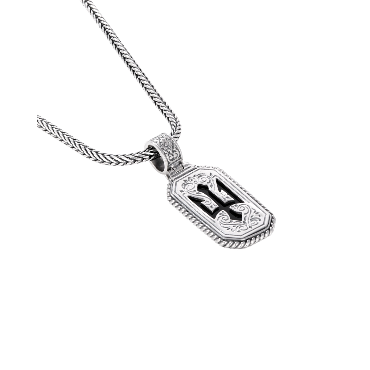 Konstantino Pendants in Silver containing Black onyx MEKJ804-131-120