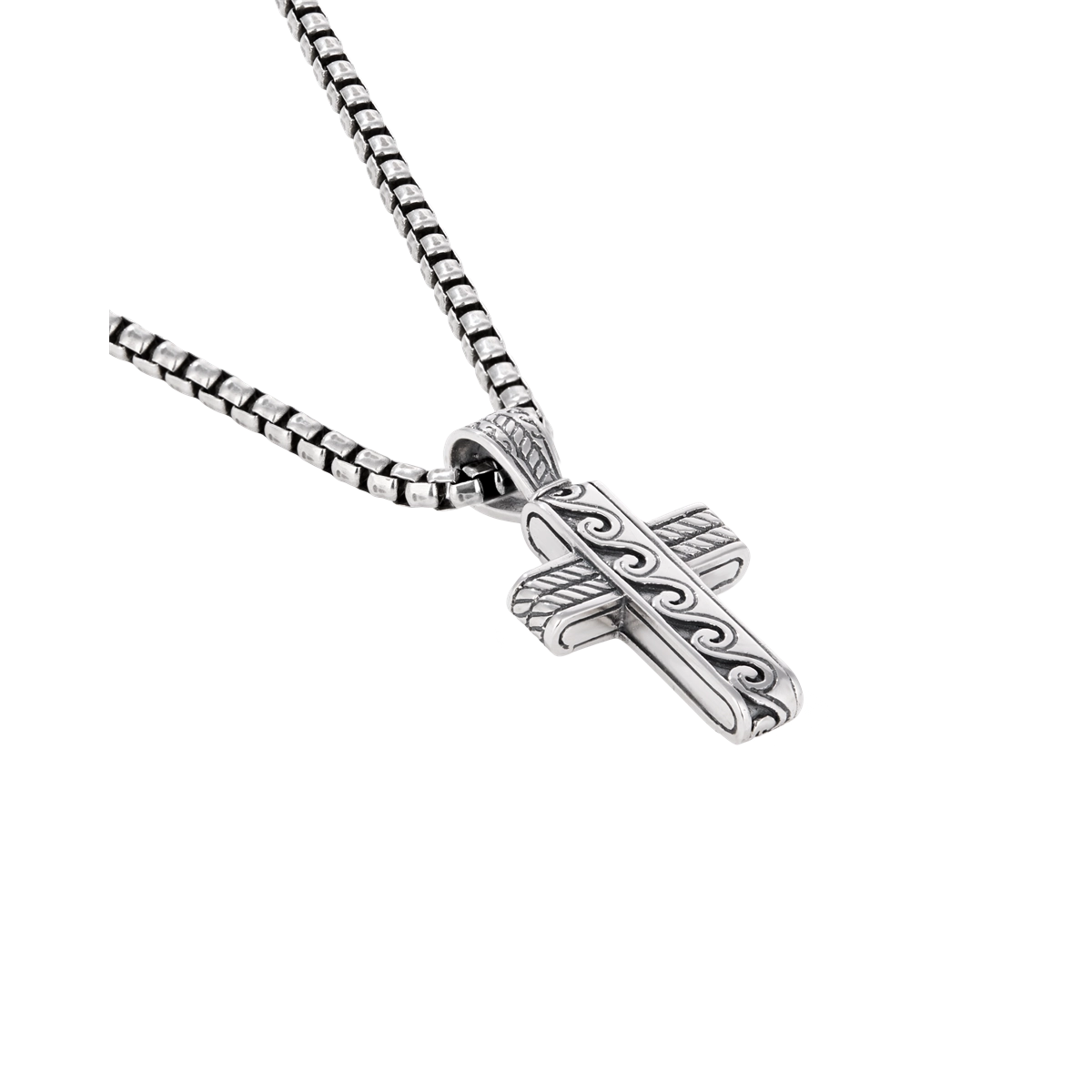 KONSTANTINO クロス ペンダント Konstantino Mens Hydra Sterling Silver Cross Pendant – Meierotto