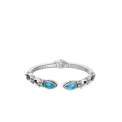 Konstantino Bracelets in Silver containing Mother of pearl, Quartz, Other, Multi-gemstone BKJ758-650