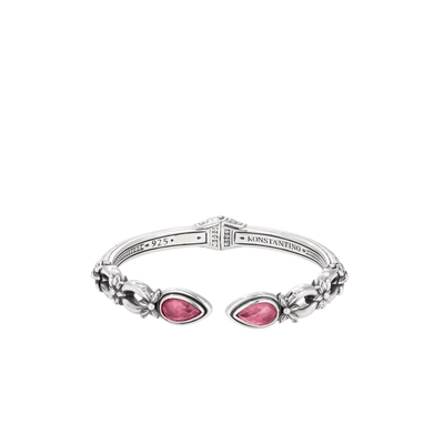 Konstantino Bracelets in Silver containing Mother of pearl, Quartz, Other, Multi-gemstone BKJ758-702